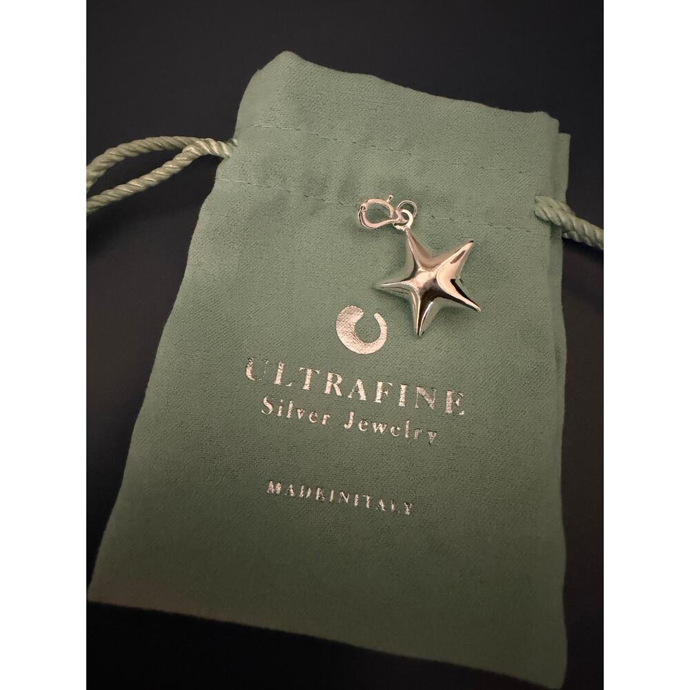 Ultrafine 950 Silver Star Pendant - Picture 4 of 4